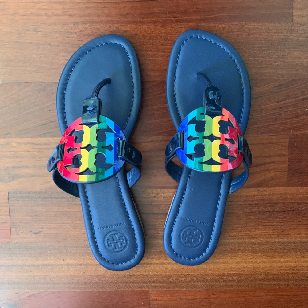 Tory Burch Womens Miller - Rainbow